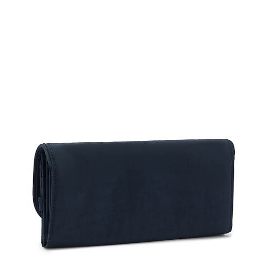 Kipling Money Land Snap Wallet Plånbok Blå | SE 1028PJ